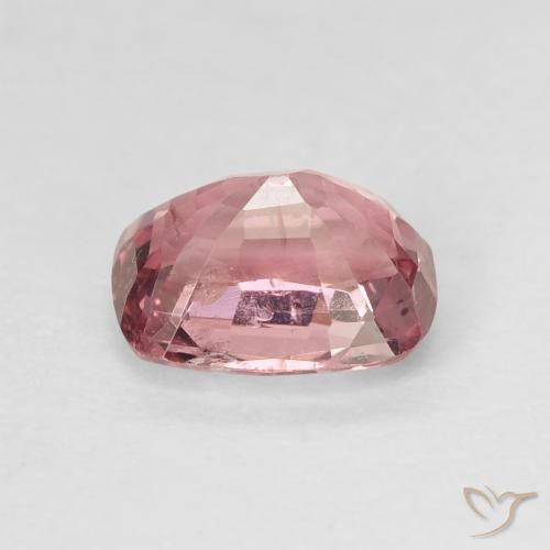 Spinello Rosa chiaro naturale da 1.39 ct, Cuscino, VS