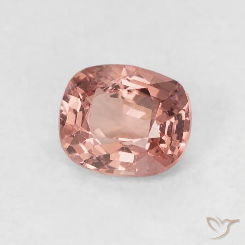 Spinello Rosa medio naturale da 0.70 ct, Cuscino, VS
