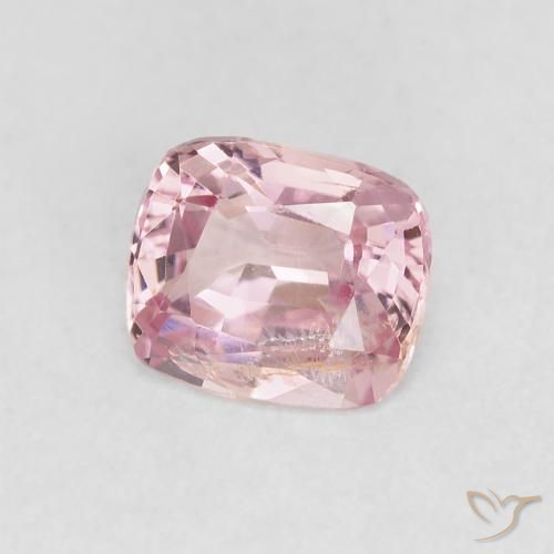 Spinello Rosa chiaro naturale da 0.95 ct, Cuscino, VS-SI