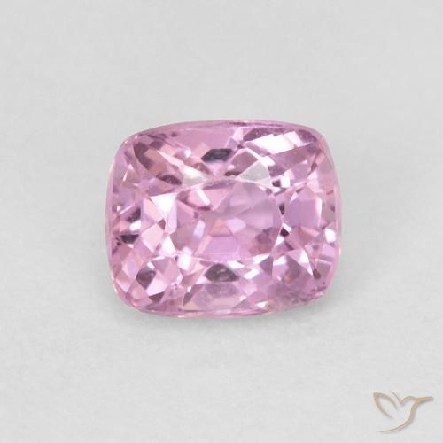 0.46ct Naturale Rosa chiaro gomma da masticare Spinello, Cuscino, VVS