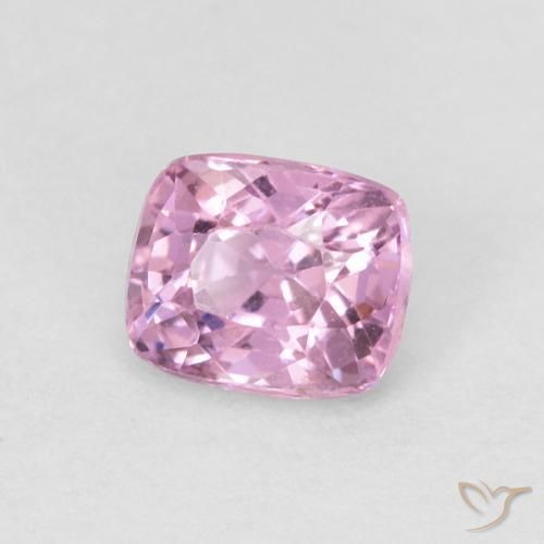Spinello Rosa chiaro gomma da masticare naturale da 0.46 ct, Cuscino, VVS