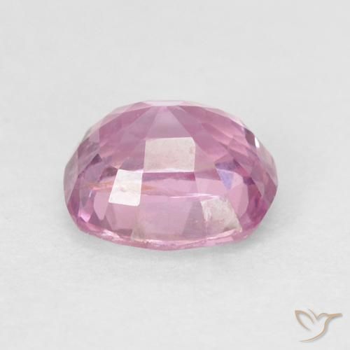 Spinello naturale rosa da 0,63 ct, taglio a cuscino, VVS-VS
