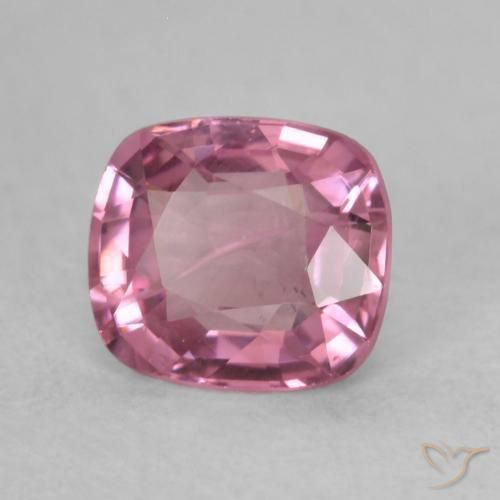 Spinello Viola scuro naturale da 0.66 ct, Cuscino, VVS-VS
