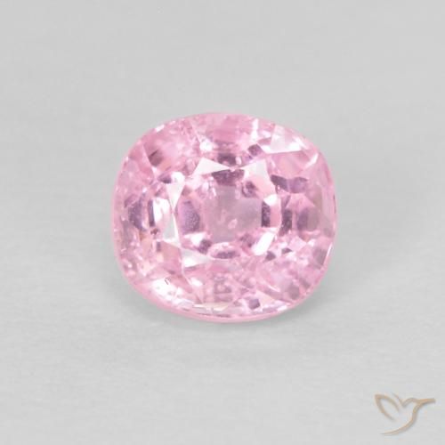 0.52ct Naturale Rosa rosa Spinello, Cuscino, VS