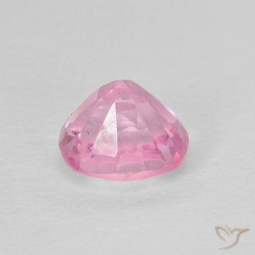 Spinello Rosa rosa naturale da 0.52 ct, Cuscino, VS