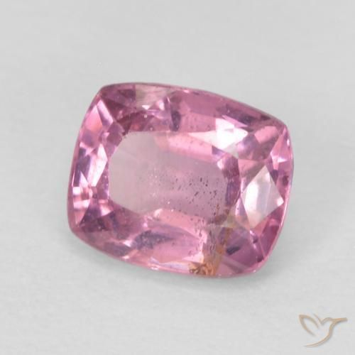 Spinello Rosa medio naturale da 0.71 ct, Cuscino, VVS-VS