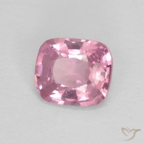 Spinello Rosa gomma da masticare naturale da 0.42 ct, Cuscino, VVS