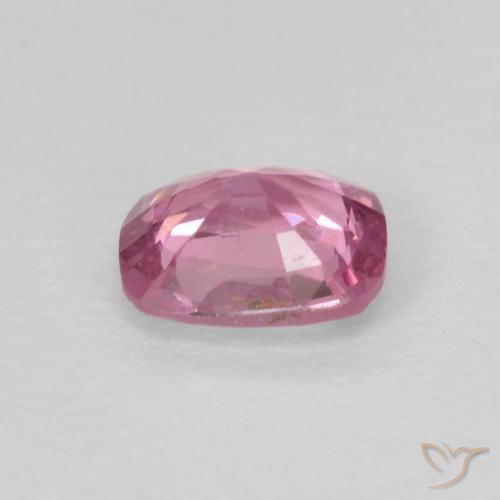 Spinello Rosa gomma da masticare naturale da 0.42 ct, Cuscino, VVS