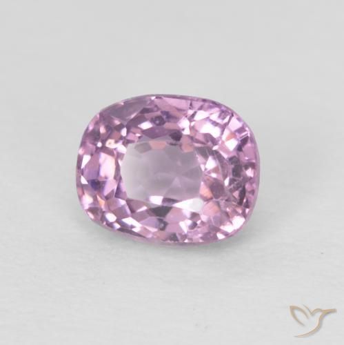 Spinello Rosa viola naturale da 0.56 ct, Cuscino, VS