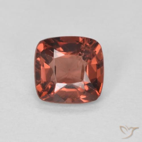 0.51ct Naturale Rosso bacca intenso Spinello, Cuscino, VVS