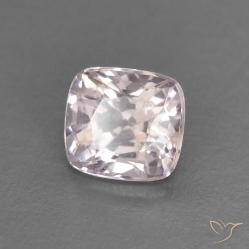 Spinello Rosa chiaro naturale da 0.53 ct, Cuscino, VVS-VS