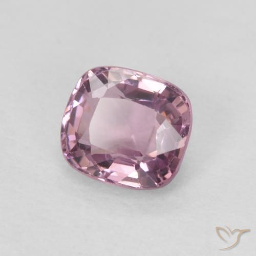 Spinello Rosa chiaro naturale da 0.58 ct, Cuscino, VVS-VS