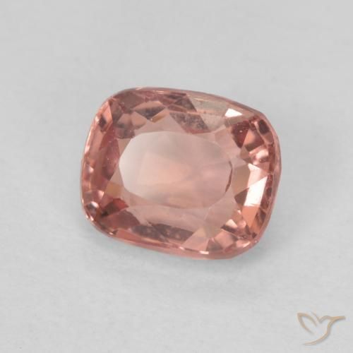 Spinello Rosso caldo naturale da 0.71 ct, Cuscino, VVS-VS