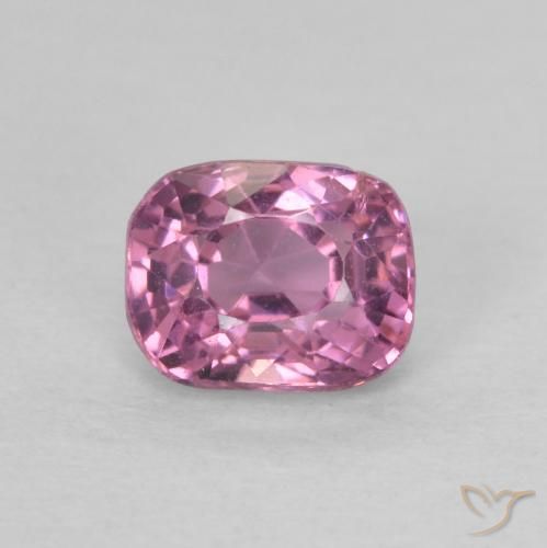 0.65ct Naturale Rosa hot Spinello, Cuscino, VVS-VS, Photo A