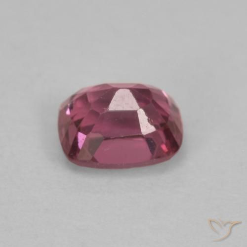 Spinello Viola scuro naturale da 0.60 ct, Cuscino, VVS-VS