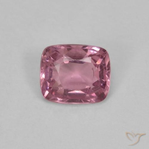 0.45ct Naturale Viola medio Spinello, Cuscino, VVS-VS