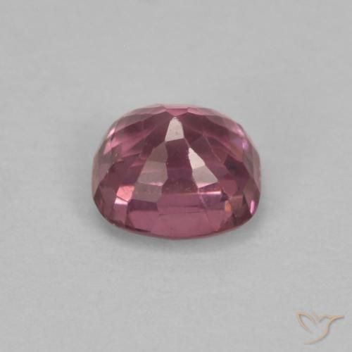 Spinello Viola medio naturale da 0.63 ct, Cuscino, VVS-VS