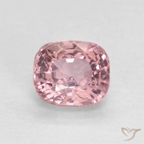 0.62ct Naturale Rosa hot Spinello, Cuscino, VS