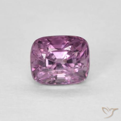 0.50ct Naturale Viola medio Spinello, Cuscino, VS