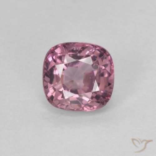0.58ct Naturale Viola medio Spinello, Cuscino, VVS-VS, Photo A