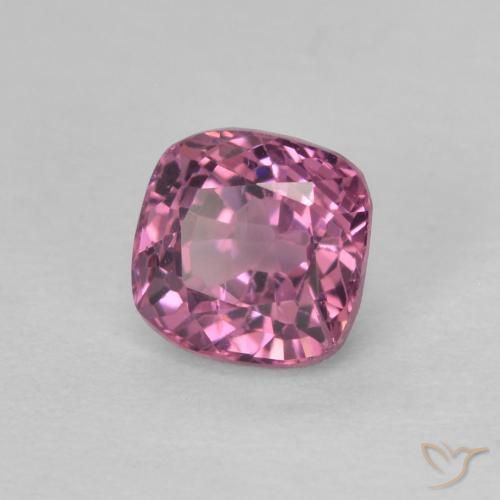 Spinello Viola medio naturale da 0.79 ct, Cuscino, VVS-VS