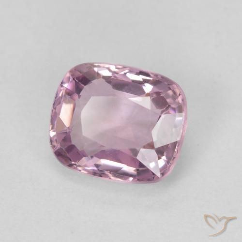 Spinello Tono rosa ciliegia naturale da 0.80 ct, Cuscino, VVS-VS