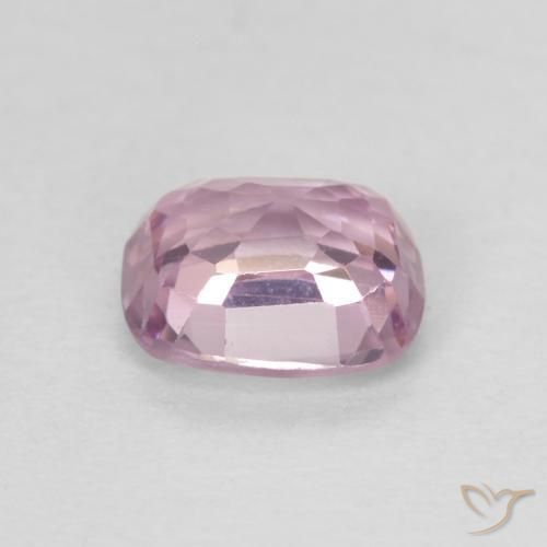 Spinello Tono rosa ciliegia naturale da 0.80 ct, Cuscino, VVS-VS