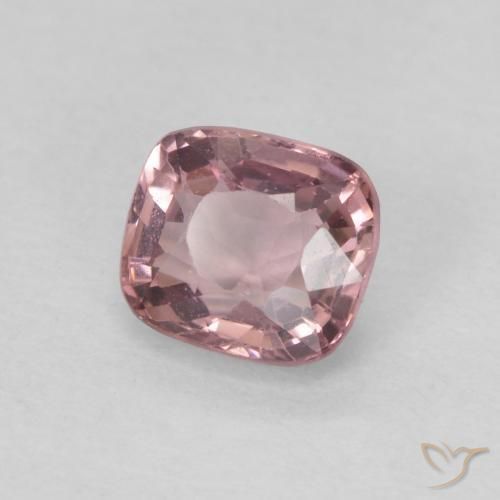 Spinello Rosa medio naturale da 0.64 ct, Cuscino, VVS-VS