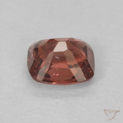 Spinello Rosso bacca intenso naturale da 0.53 ct, Cuscino, VS