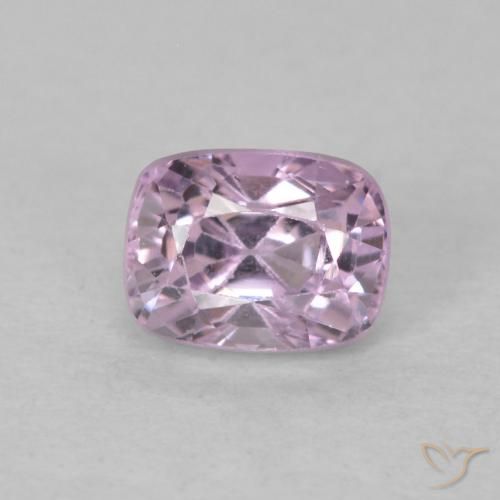 0.50ct Naturale Viola chiaro Spinello, Cuscino, VS