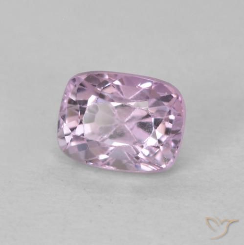 Spinello Viola chiaro naturale da 0.50 ct, Cuscino, VS
