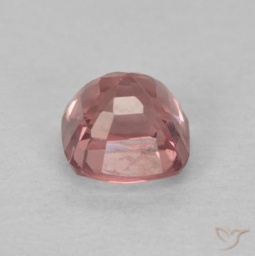 Spinello Rosa medio naturale da 0.65 ct, Cuscino, VS