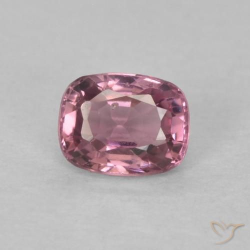 0.39ct Naturale Viola medio Spinello, Cuscino, VS