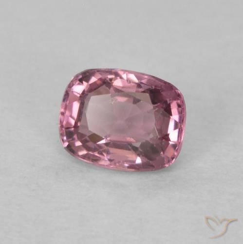 Spinello Viola medio naturale da 0.39 ct, Cuscino, VS