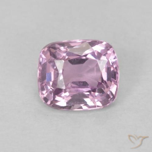 0.53ct Naturale Viola molto chiaro Spinello, Cuscino, VS