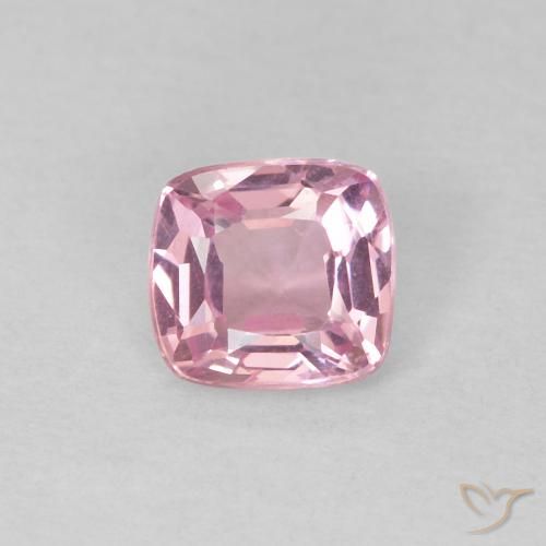 0.39ct Naturale Rosa chiaro gomma da masticare Spinello, Cuscino, VVS