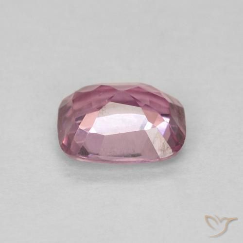 Spinello Rosa hot naturale da 0.54 ct, Cuscino, VVS