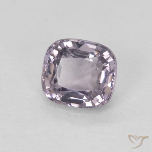 Spinello Viola grigio naturale da 0.67 ct, Cuscino, VVS-VS