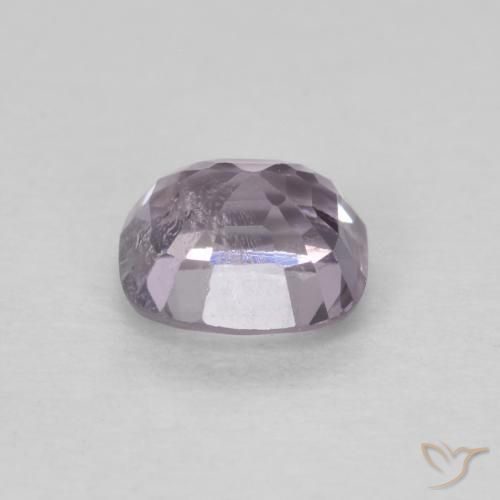 Spinello Viola grigio naturale da 0.67 ct, Cuscino, VVS-VS