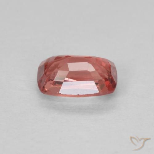 Spinello Rosa rossastra naturale da 0.56 ct, Cuscino, VS