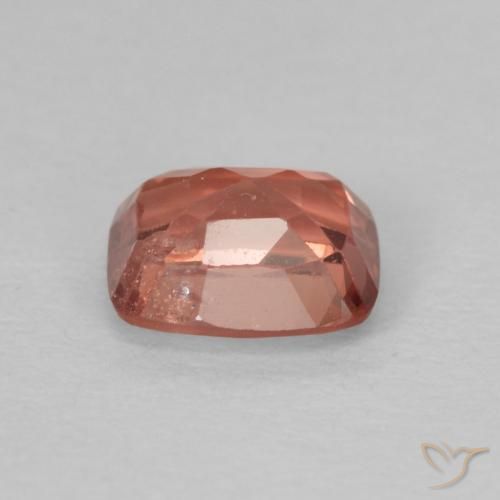Spinello Rosa rossastra naturale da 0.67 ct, Cuscino, VS