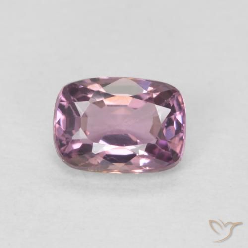 0.50ct Naturale Viola chiaro Spinello, Cuscino, VS