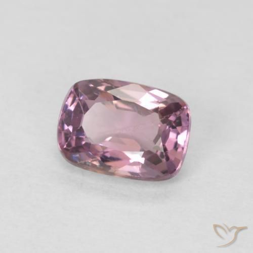 Spinello Viola chiaro naturale da 0.50 ct, Cuscino, VS