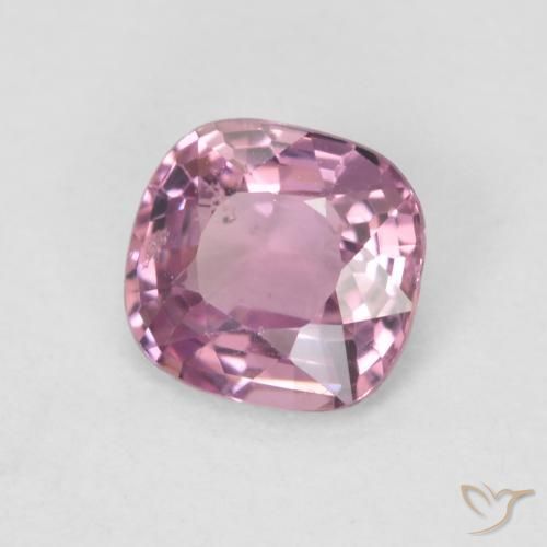 Spinello Rosa hot naturale da 0.61 ct, Cuscino, VS