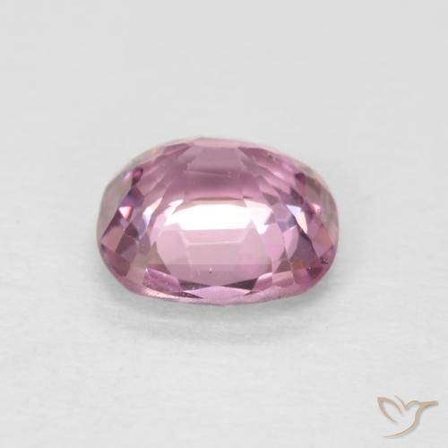 Spinello Rosa hot naturale da 0.61 ct, Cuscino, VS