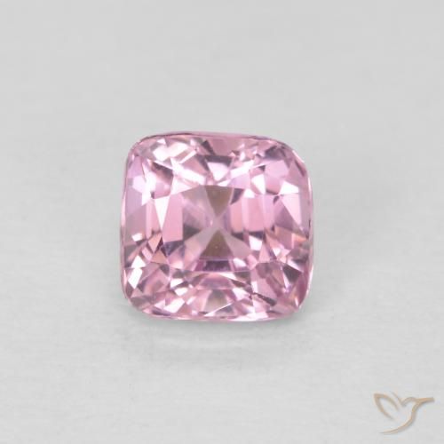 0.56ct Naturale Rosa Molto Chiaro Spinello, Cuscino, VS
