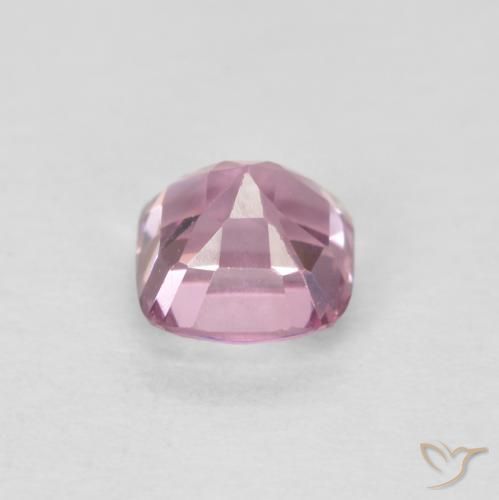 Spinello Rosa Molto Chiaro naturale da 0.56 ct, Cuscino, VS