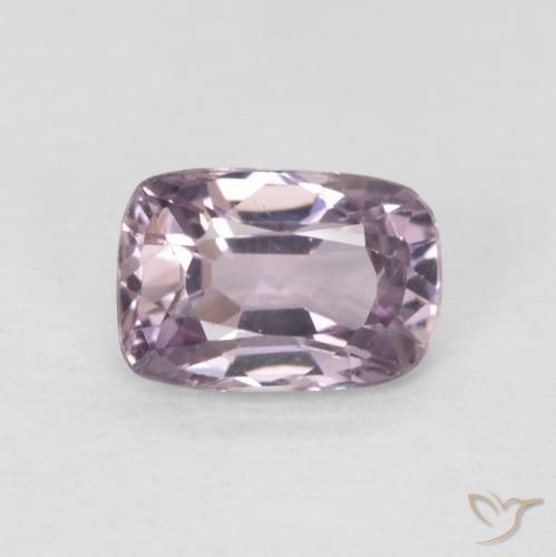 0.56ct Naturale Viola grigiastro chiaro Spinello, Cuscino, VS