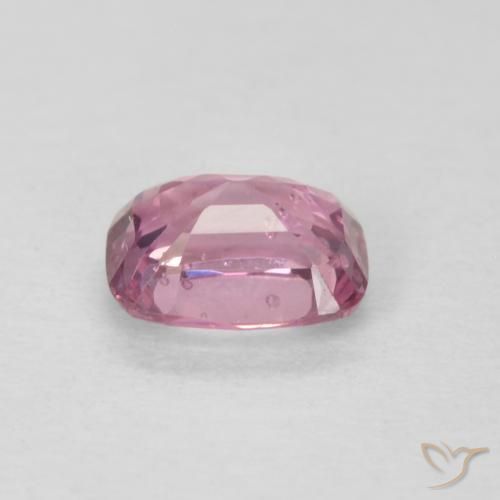 Spinello Rosa hot naturale da 0.53 ct, Cuscino, VS