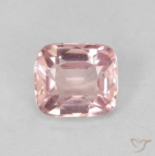 0.52ct Naturale Rosa chiaro Spinello, Cuscino, VVS